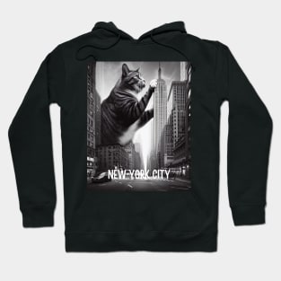 Gigantic NYC Cat Hoodie